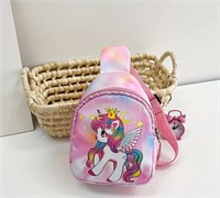 Set of 2 Girl's Unicorn Chest Bag