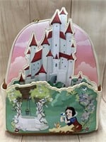 Loungefly Snow White Castle Mini Backpack NWT