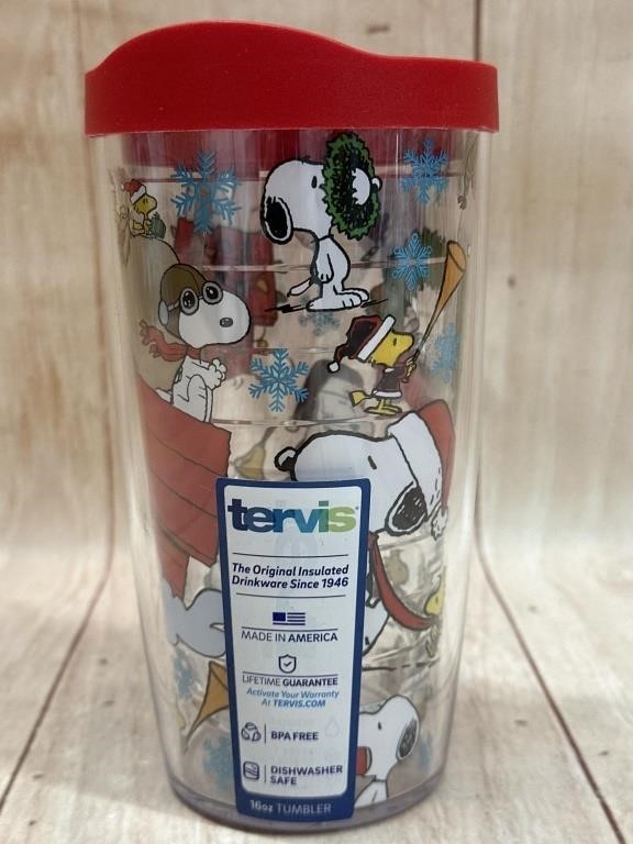 Tervis insulated Drinkware Cup Snoopy Gang New