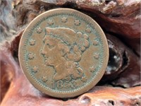 1853 U S Large Cent / Penny
