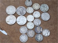 Silver Quarters, Dimes + Nickels