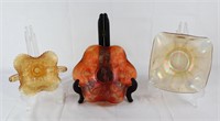 Vintage Imperail Glass Marigold, Amber Assortment