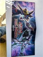 #1330 Yu Gi Oh cards and playmat