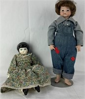 Vintage Chinese Porcelain Dolls