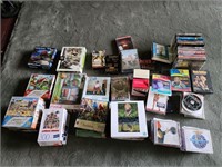 Puzzles, games, DVD, CD and more.  Pick up only.