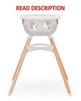 $235  Lalo 3-in-1 Wooden High Chair - Coconut