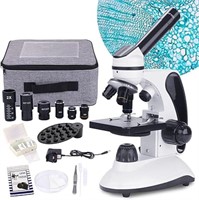 Monocular Microscope for Adults Students,40X-2000X