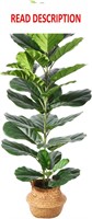 $90  Ferrgoal Ficus Lyrata  49in Artificial