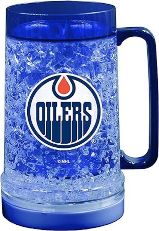 NHL Edmonton Oilers LED Light-Up Freezer Mug, 16-O