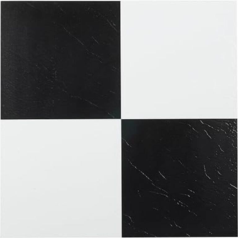 Sterling Self Adhesive 12-Inch Vinyl Floor Tiles,