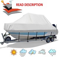 $160  T-Top Boat Cover  20'-22'  900D  Gray