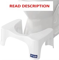 $28  Squatty Potty Simple Toilet Stool  White  7