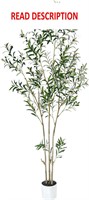 $110  7ft Olive Tree Artificial Plant