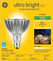GE Ultra Bright Warm White 250W Replacement LED F