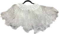 Girls' Solid Mesh Half Skirt for Daily Party Perf