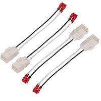 4 Pack 72-6514 Speaker Wire Harness Adapter Plug C