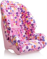 Joovy Doll Toy Booster Seat Dot Pink, 11.2 x 12.5