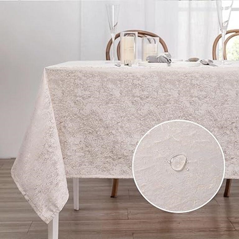 MYSKY HOME Table Cover Rectangular Water Resistant