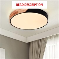 $90  EDISLIVE Ceiling Light  Dimmable  19in