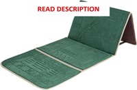 $35  Army Green Muslim Prayer Rug - Soft & Foldabl