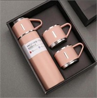 3 Cups Vacuum Flask Set,12oz