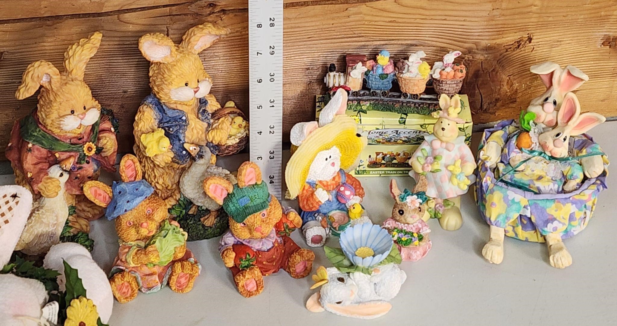 Lot if easter figures