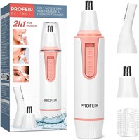 NEW 2-in-1 Nose & Eyebrow Hair Trimmer