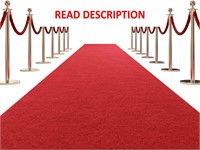 $47  HOMBYS Red Carpet Runner for Events  3x10 Fee