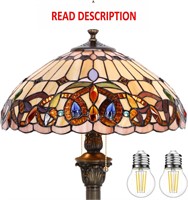 $210  Tiffany Floor Lamp 16X16X64in  S021 Series