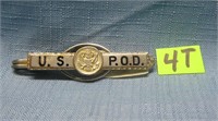 Vintage police officer's tie clip