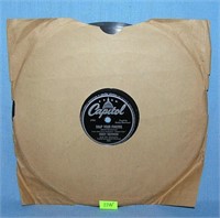 Bobby Sherwood vintage 78 RPM record