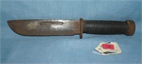 WWII military fighting knife