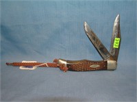 Antique bone handled pocket knife