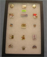 Collection of vintage Olympic pins
