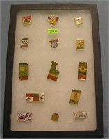 Collection of Olympic pins