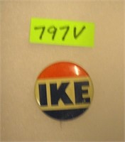 Vintage Eisenhower campaign button