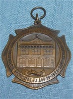 Suffolk county LI Firemans association medal