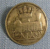 Early Rail road button
