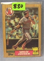 Vintage Wally Joyner rookie baseball card