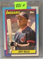 Vintage Joey Belle rookie baseball card