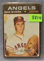 Vintage Dave LaRoche rookie baseball card