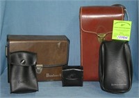 Group of camera cases and holders