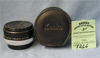Vintage Kenko auto teleplus lens with case