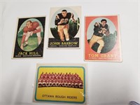 1960'S CFL FOOTBALL CARDS