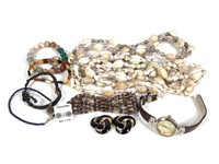 10+ Shell & Other Beaded Necklaces / Bracelets +
