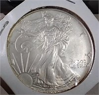 1oz Fine Silver 1994 US NO TAX Dollar