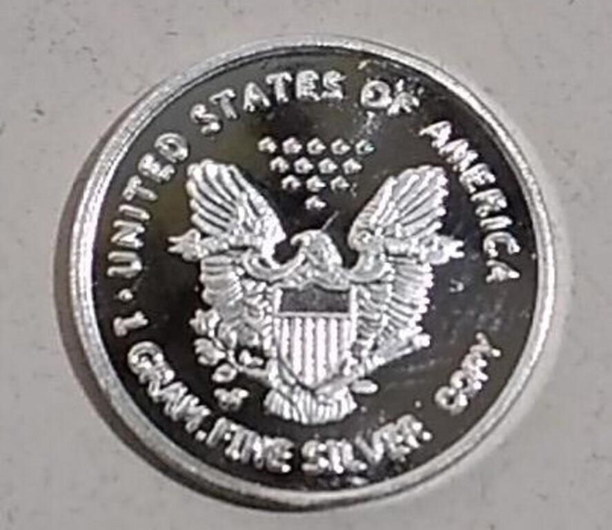 1 Gram Fine Silver US