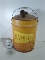 Vintage 5 Gallon Gasoline Can