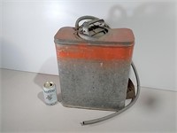 Vintage Metal Backpack Sprayer