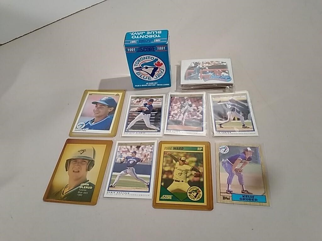 1989 &91 Blue Jays Set & Other Cards
